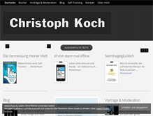 Tablet Screenshot of christoph-koch.net
